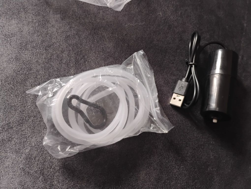 Pompka napowietrzanie akwarium USB