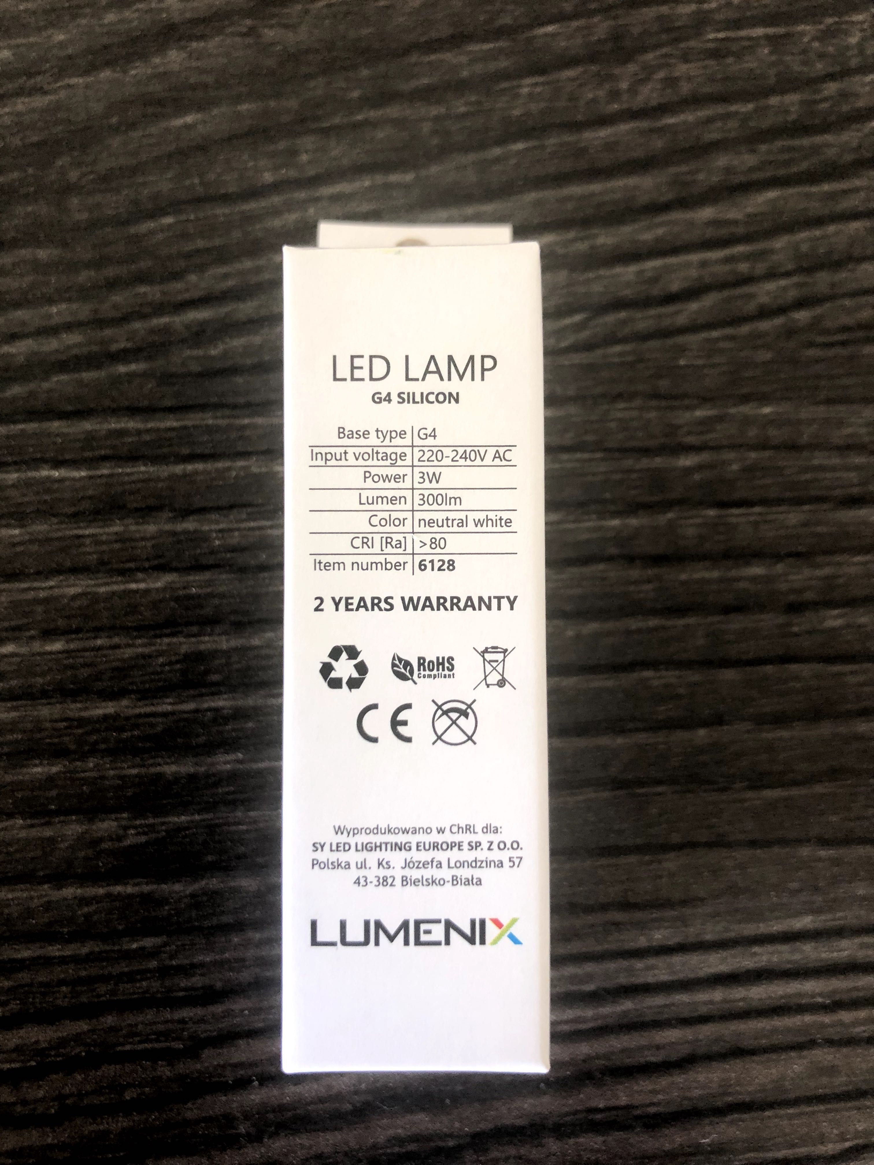 Żarówki LED LAMP G4