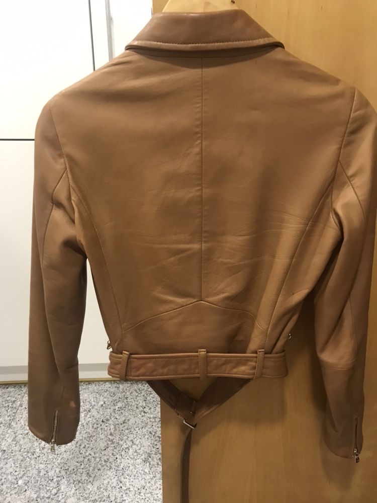 Casaco de pele Massimo Dutti