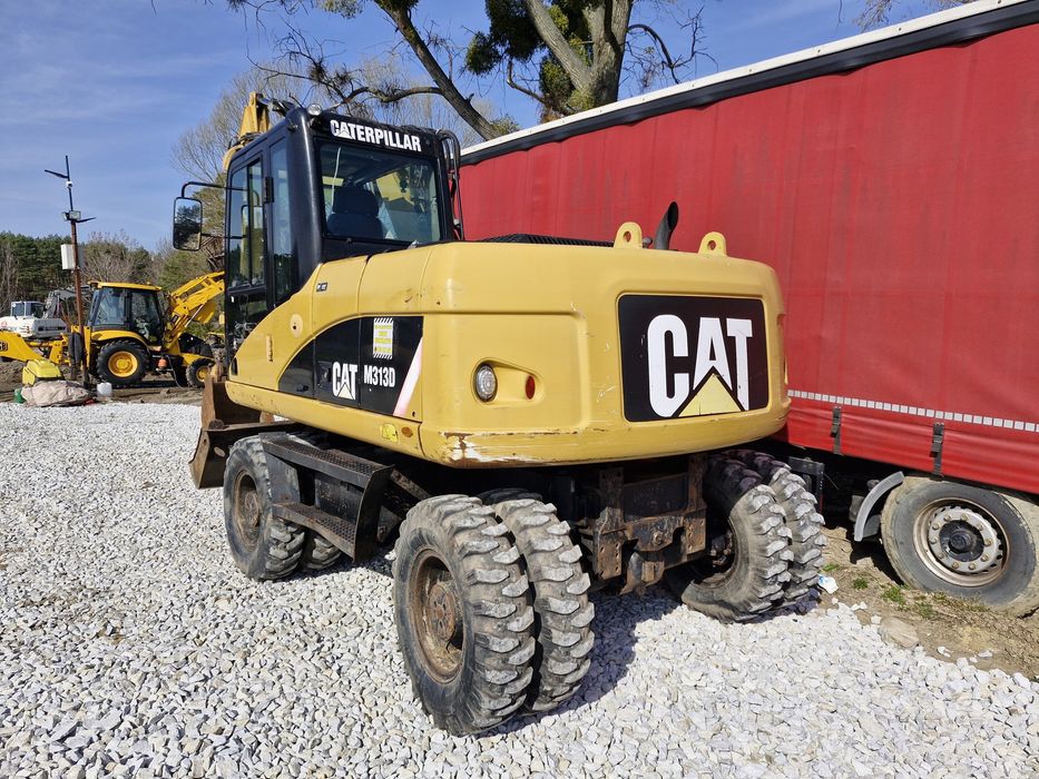 Koparka kołowa Cat 313D 2009r super stan szybko złącze hydrauliczne