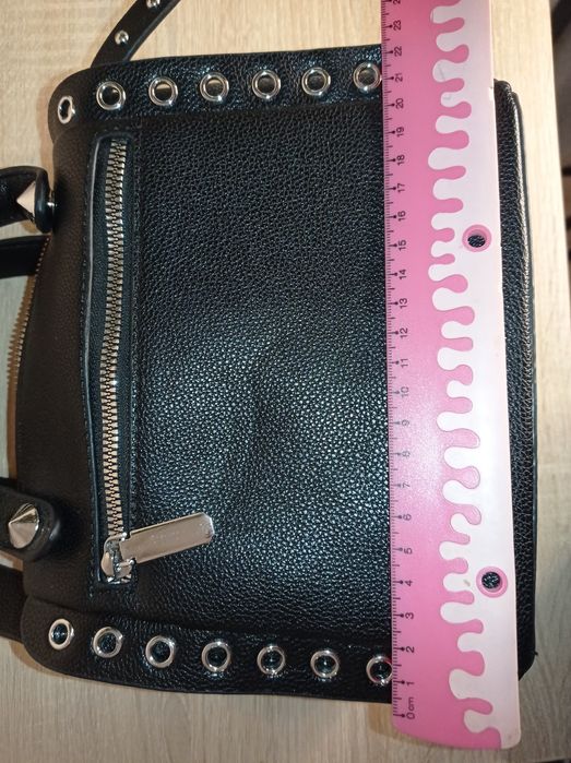 Женская сумочка натуральной замш и экокожа