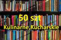 Paczka 50 losowych książek - tematyka KULINARNE