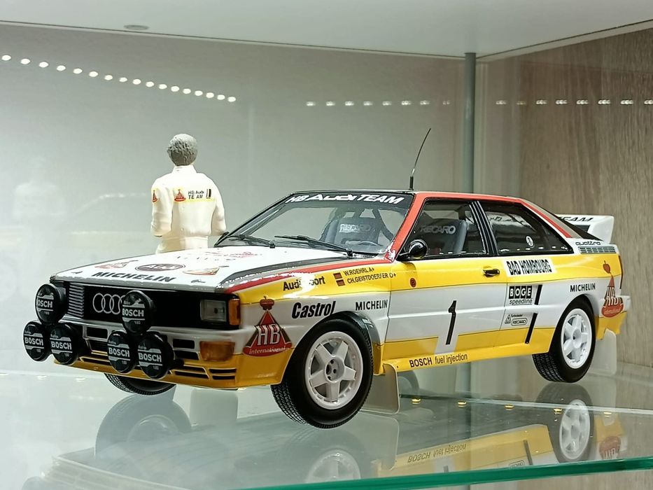 Audi quattro minichamps 1.18