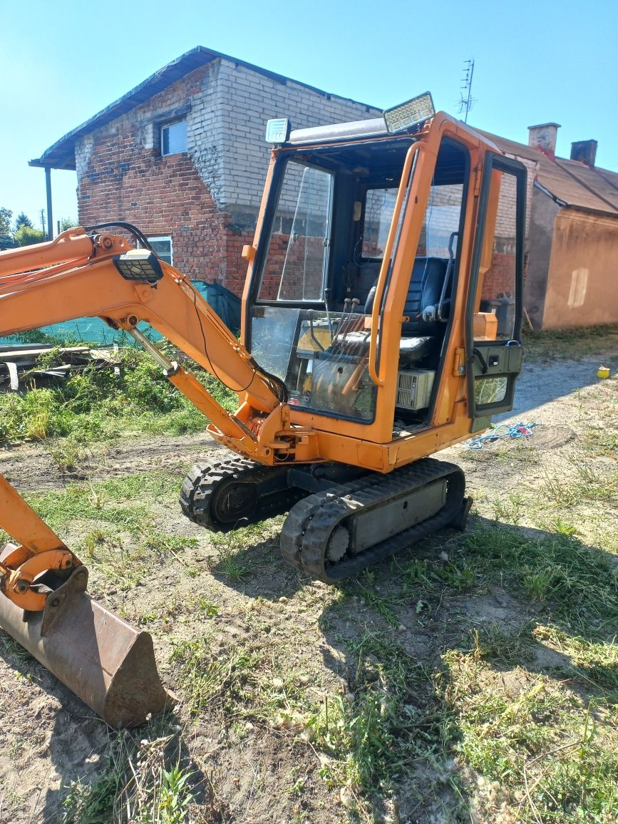 Minikoparka ihi silnik isuzu 1.7t