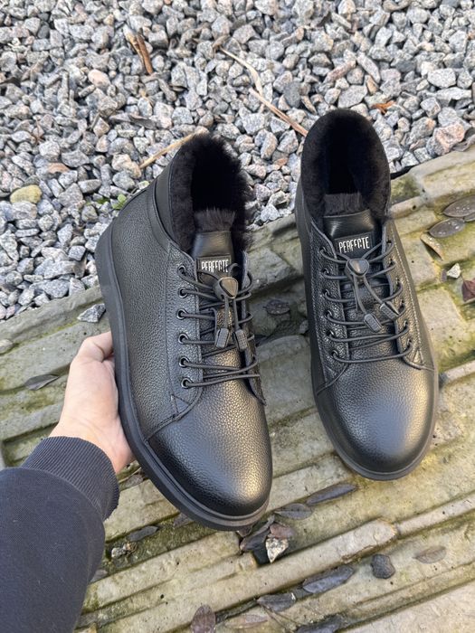 Чоловічі черевики на хутрі 40,41,42,43,44,45