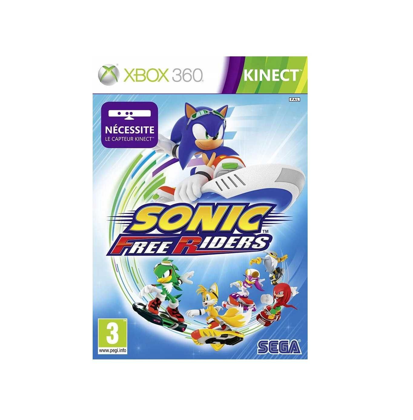 XBOX 360 KINECT Sonic Free Riders Games4US Kolumny 6/36