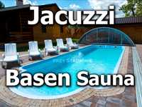 BASEN, SAUNA, JACUZZI Radawa - Domki przy Stadninie Radawa Domek