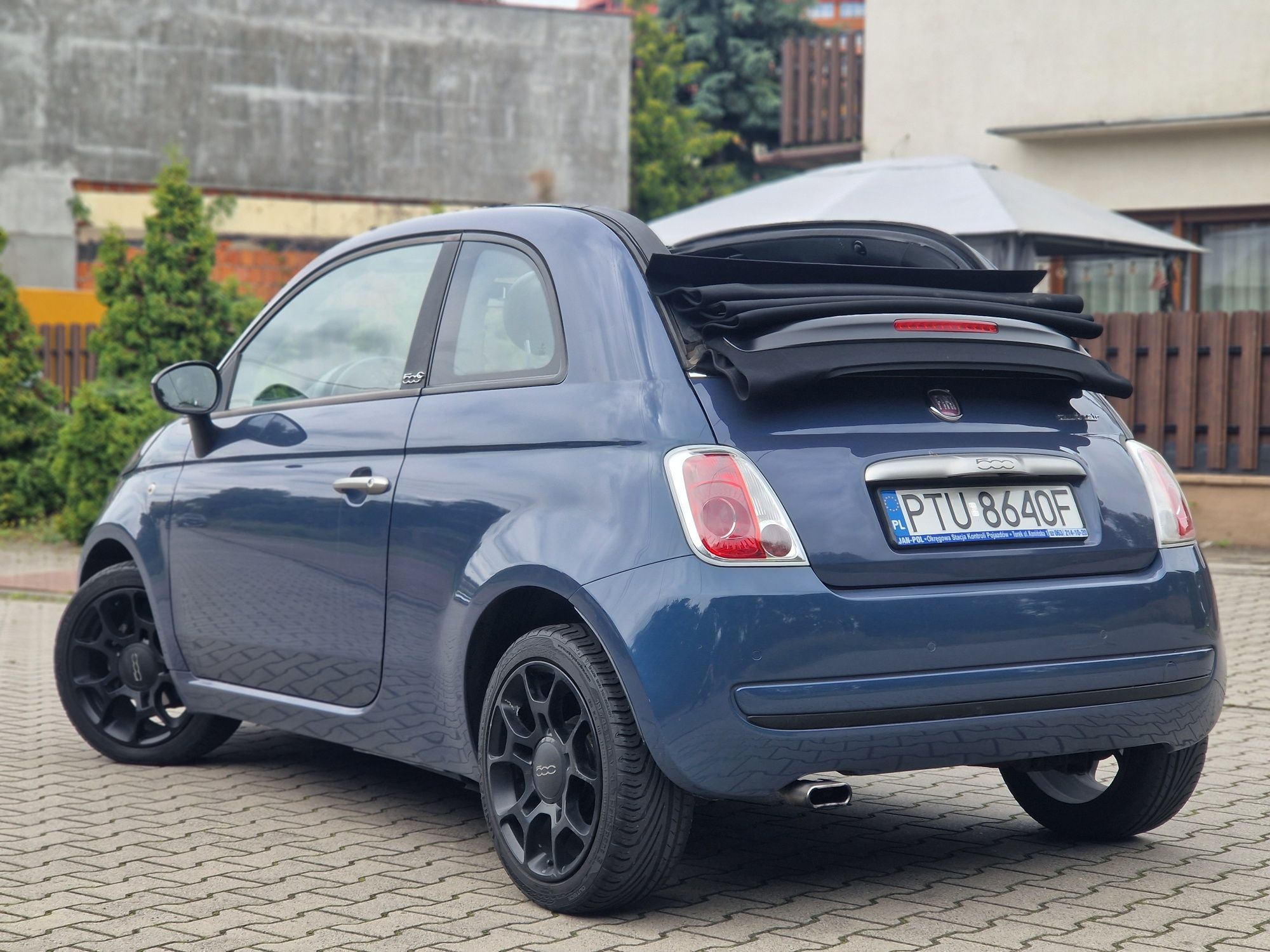 Śliczny! Fiat 500C Cabriolet -0.9T Benzynka- 2011 - StanBDB -ZAMIANA