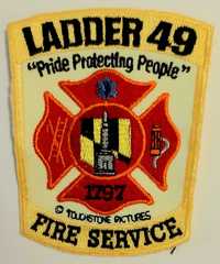 Emblema Bombeiros Filme "Ladder 49" (Brigada 49)