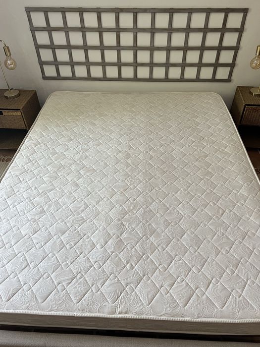 Colchão de molas + sobrecolchão ikea 160cm