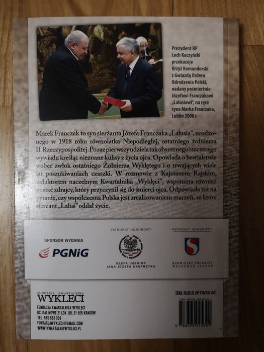 Żołnierze wyklęci Ślaski Mój ojciec Laluś Franczak