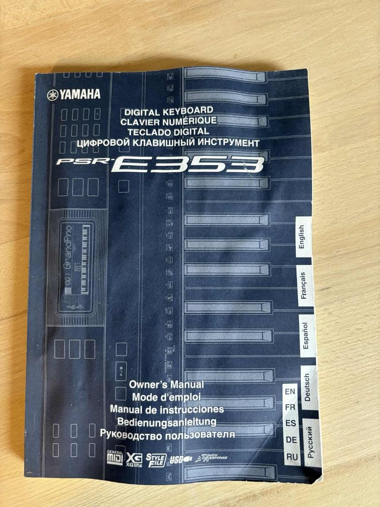 Keyboard Yamaha PSR-E353