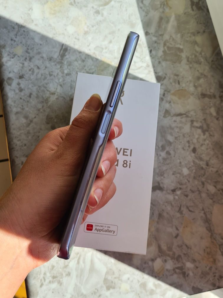 Huawei nova 8i jak Nowy idealny stan pudełko ładowark moonlight silver