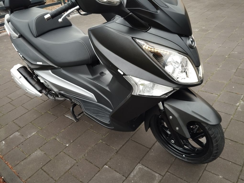 Sym gts yoymax 125 ABS start stop 2015 niski przebieg transport pod do