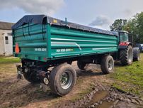 Przyczepa rolnicza HW 8011 , 8ton zarejestrowana