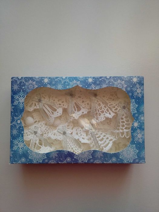 Ялинкові іграшки ангели набір