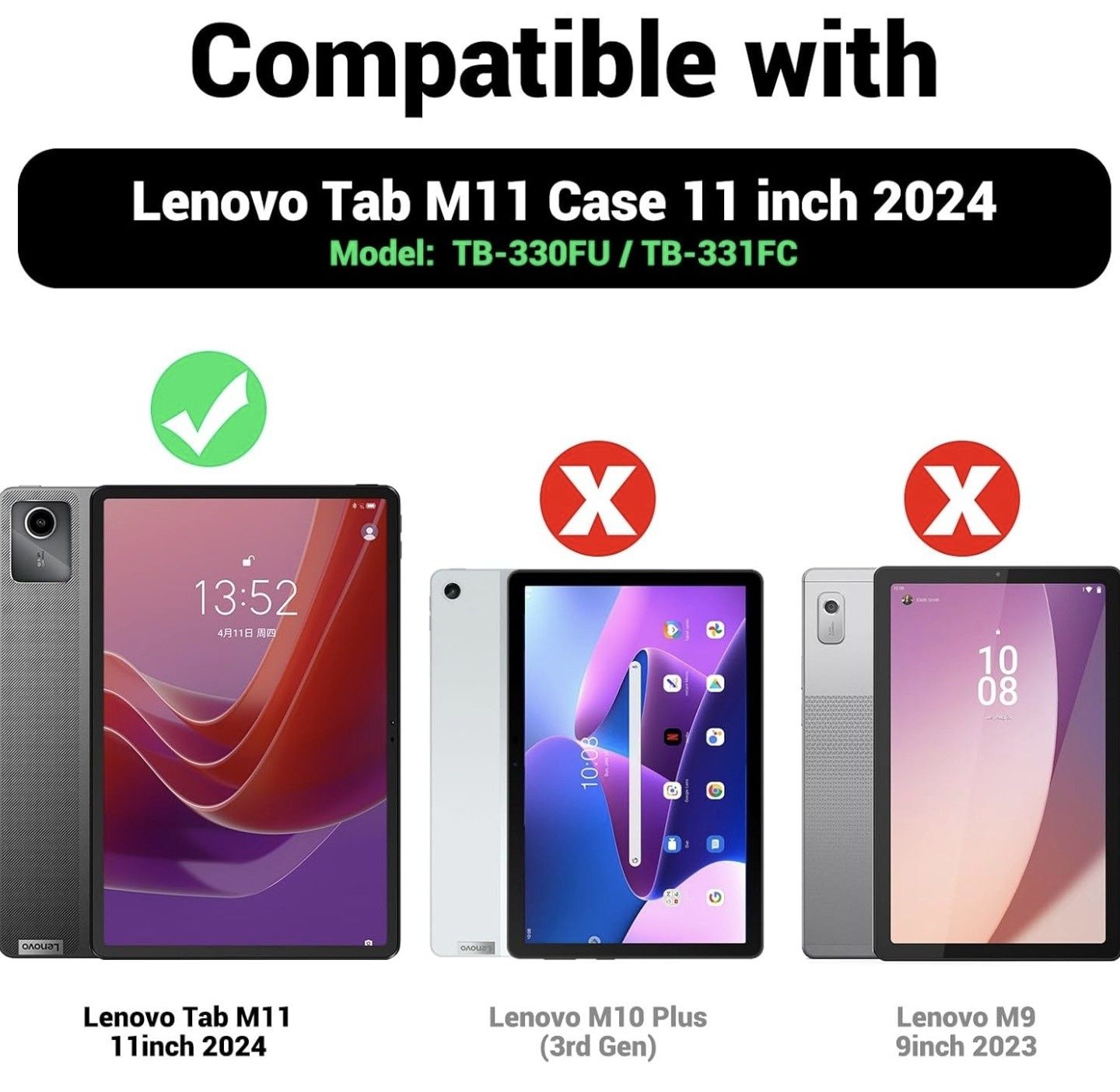 Etui SEYMAC do Lenovo Tab M11 2024
