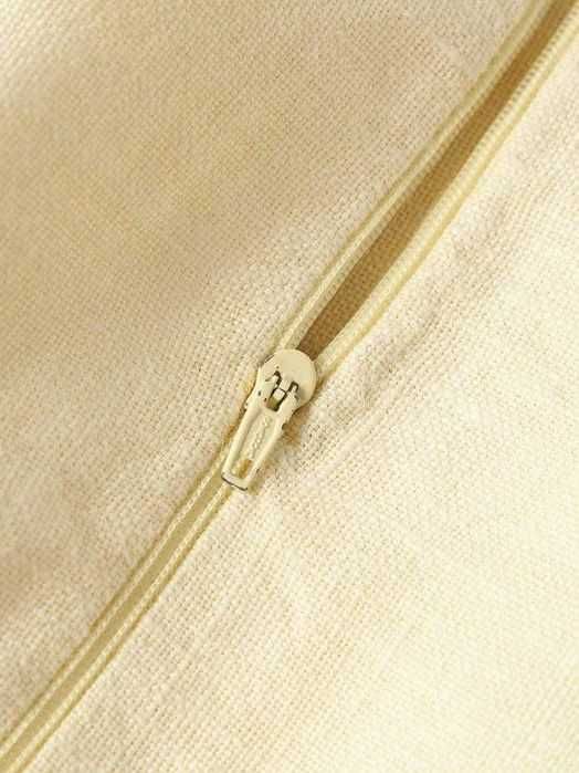 Poszewka na poduszkę z lnu z frędzlami 30x50 WESTWING