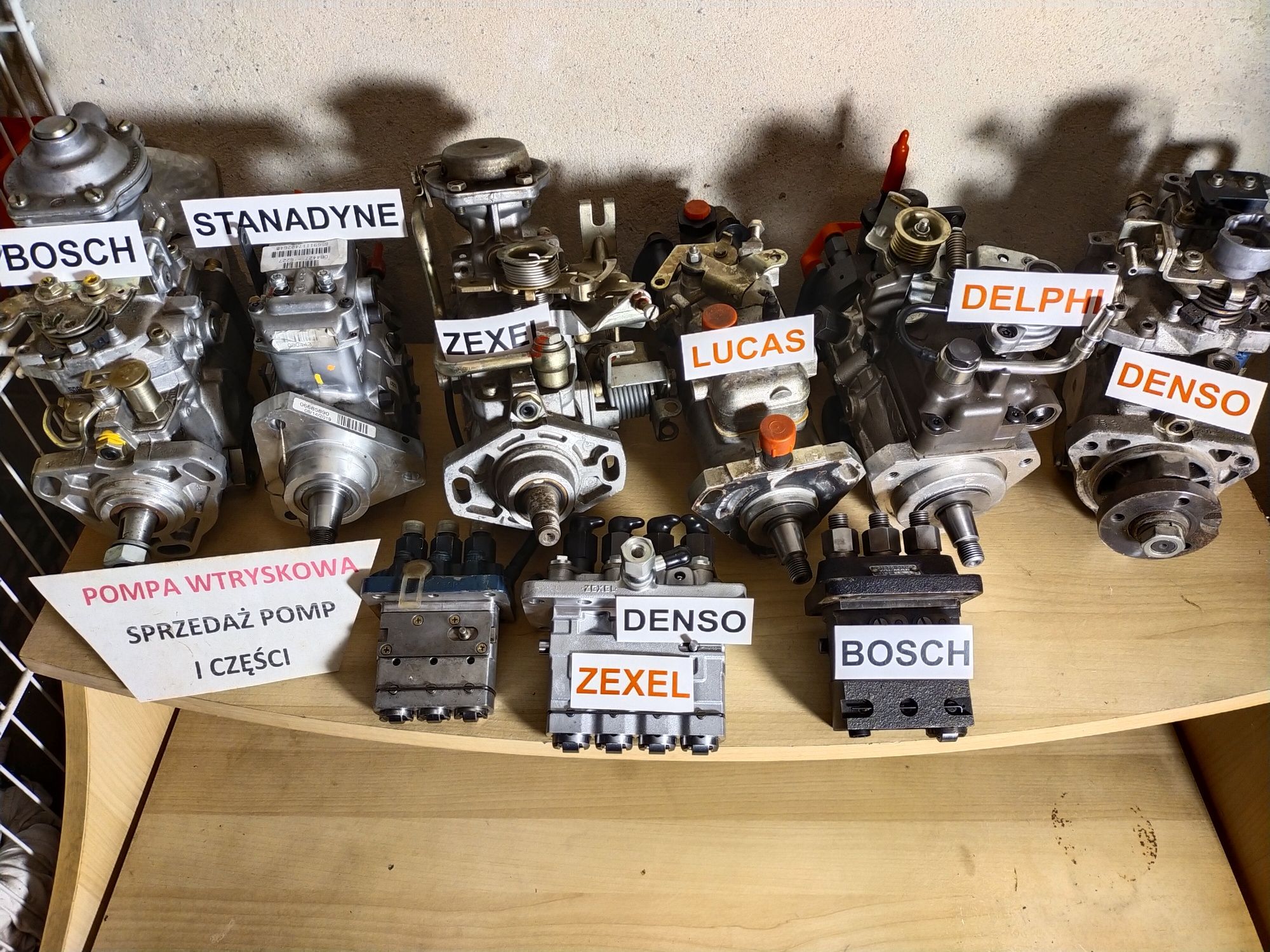 Pompa kasetowa Bosch oraz części
