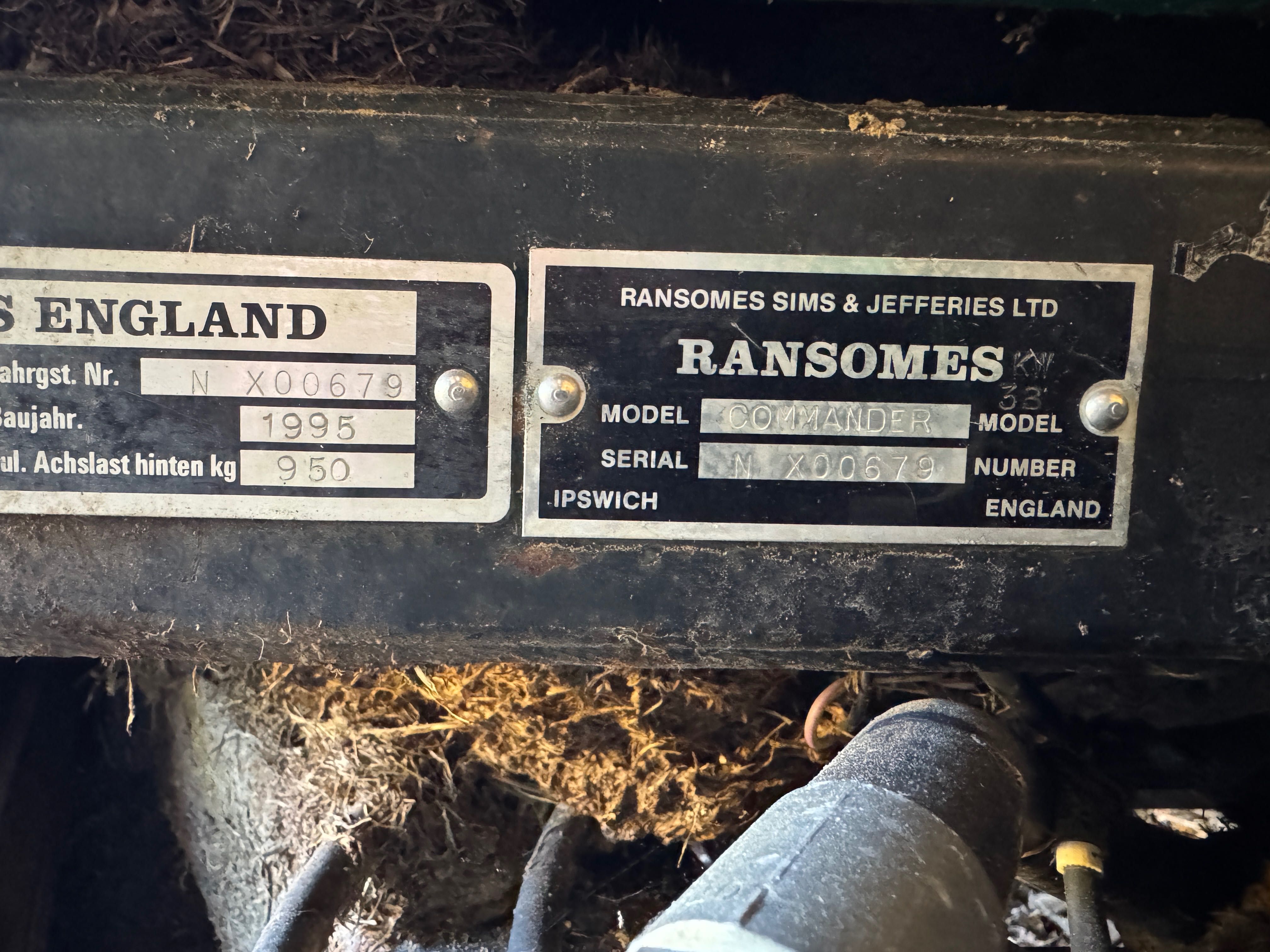 Ransomes Commander Kosiarka Wrzecionowa 3,5m szerokość 51KM Kubota 4x4