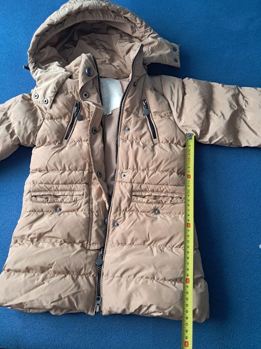 Kurtka zimowa dla dziewczynki rozmiar 122