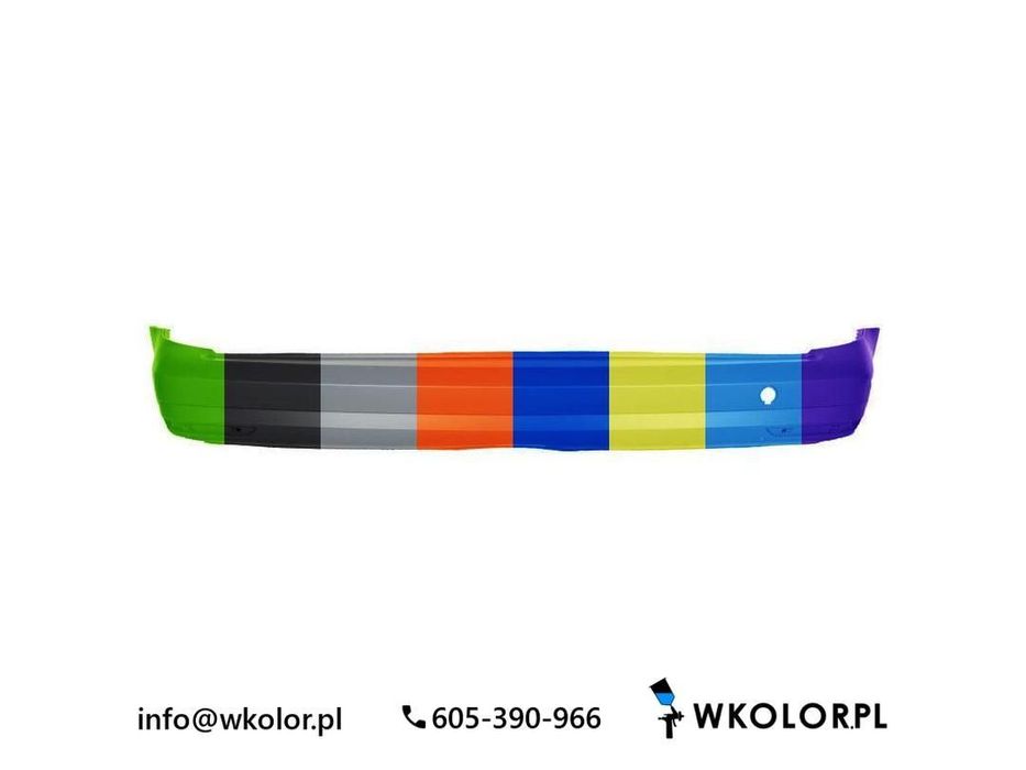 NOWY ZDERZAK VW CADDY IV NADWOZIE WIELKOPRZESTRZENNE 2015-2020 LAKIEROWANY W KOLOR