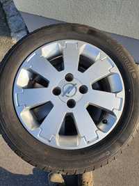 Alufelgi 4x100 15cali z oponami continental Opel