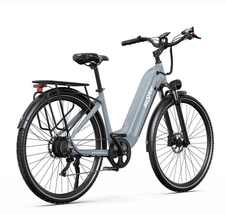 Rower elektryczny ONESPORT OT05 PRO 28" NOWY! Szary zasięg 140km