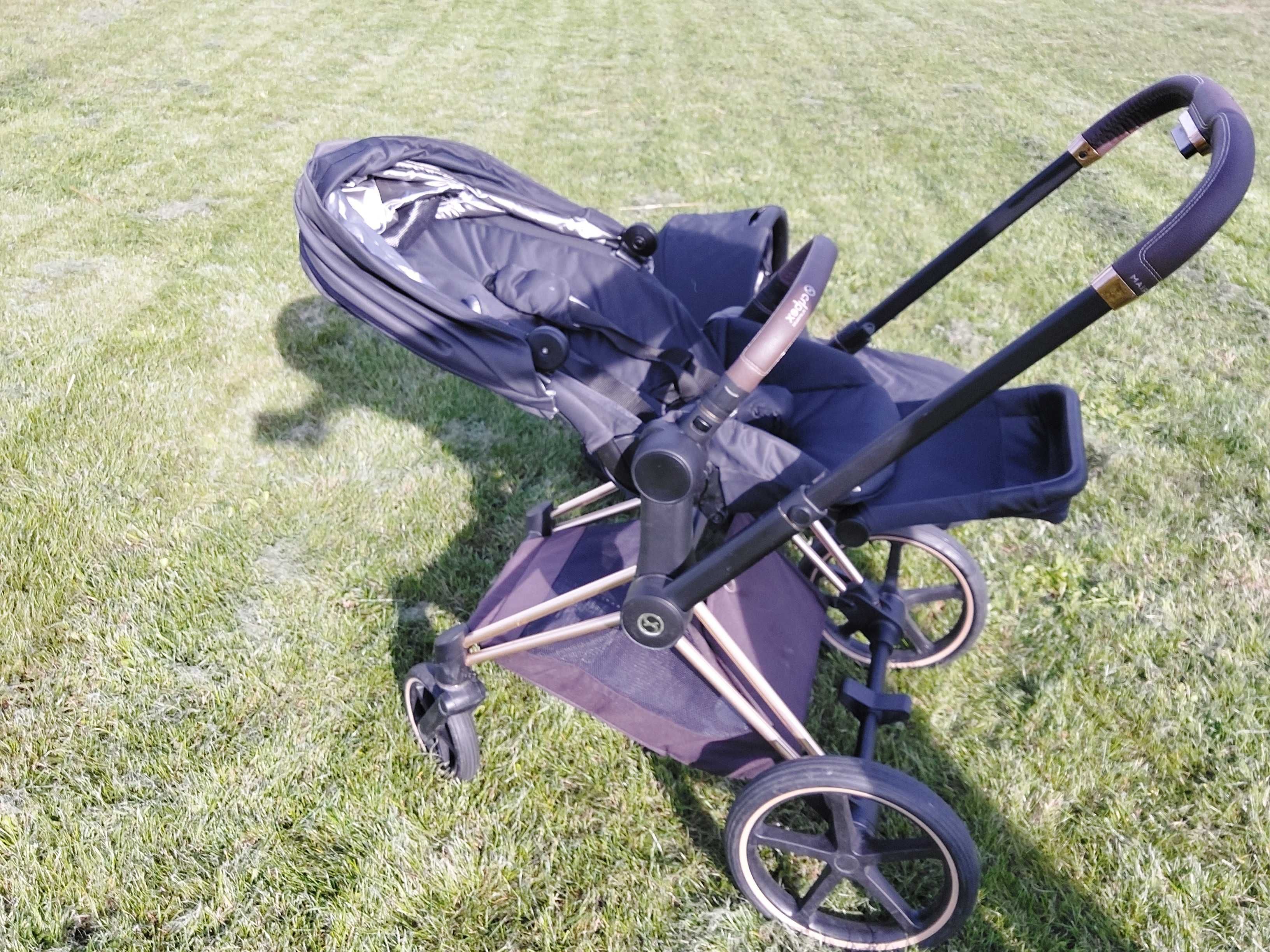 Wózek CYBEX PRIAM platinum 2.0 Black