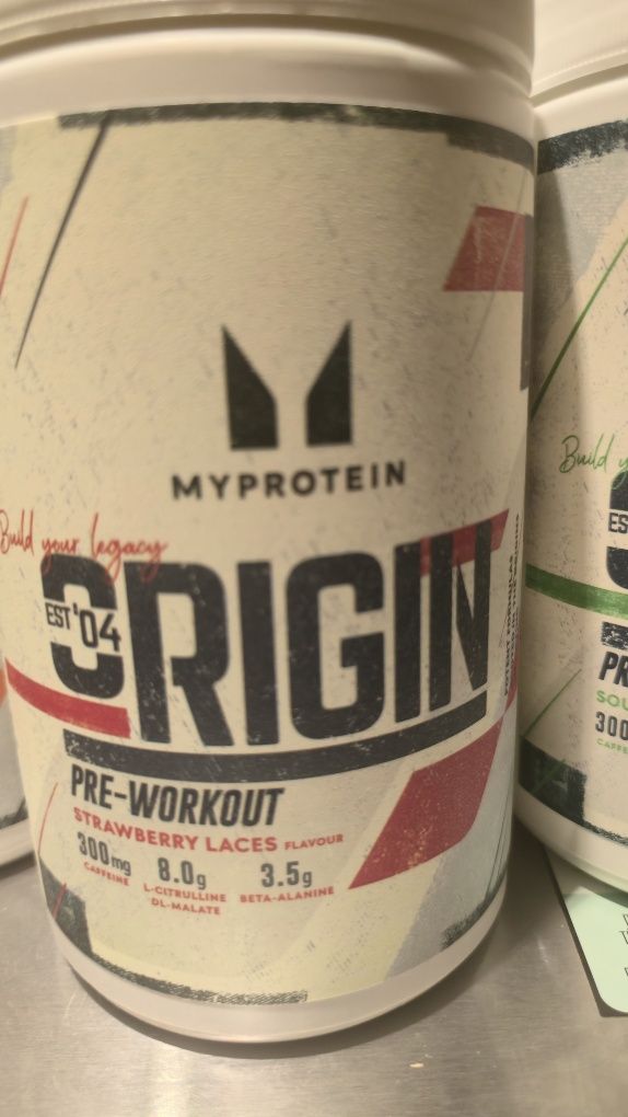 Pre treino origin myprotein