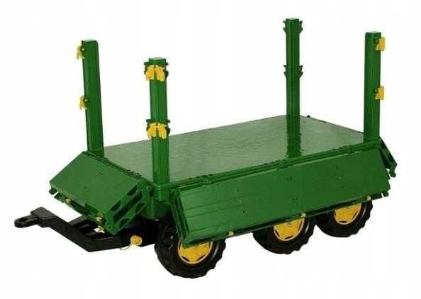 ROLLY TOYS Ogromna Przyczepa JOHN DEERE 3-osie