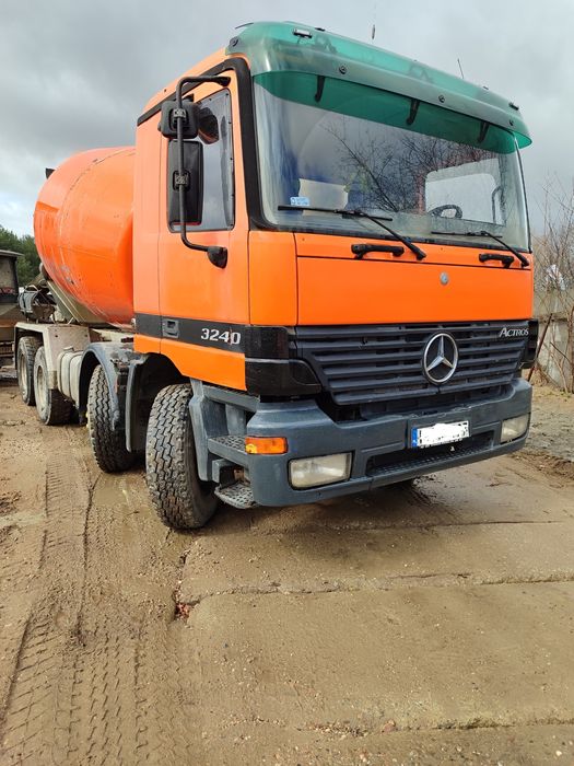Betonomieszarka Mercedes actros mp1 stetter eps