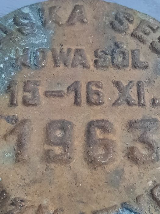 Vintage, medal okolicznościowy I Śląskiej sesji numizm. Nowa Sól  1963