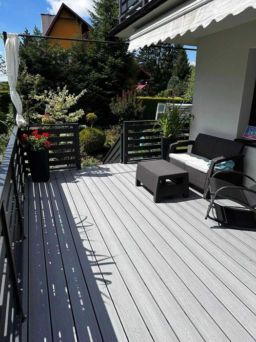 deska tarasowa kompozytowa PACO 3D brąz szary grafit antracyt 5,8m mb