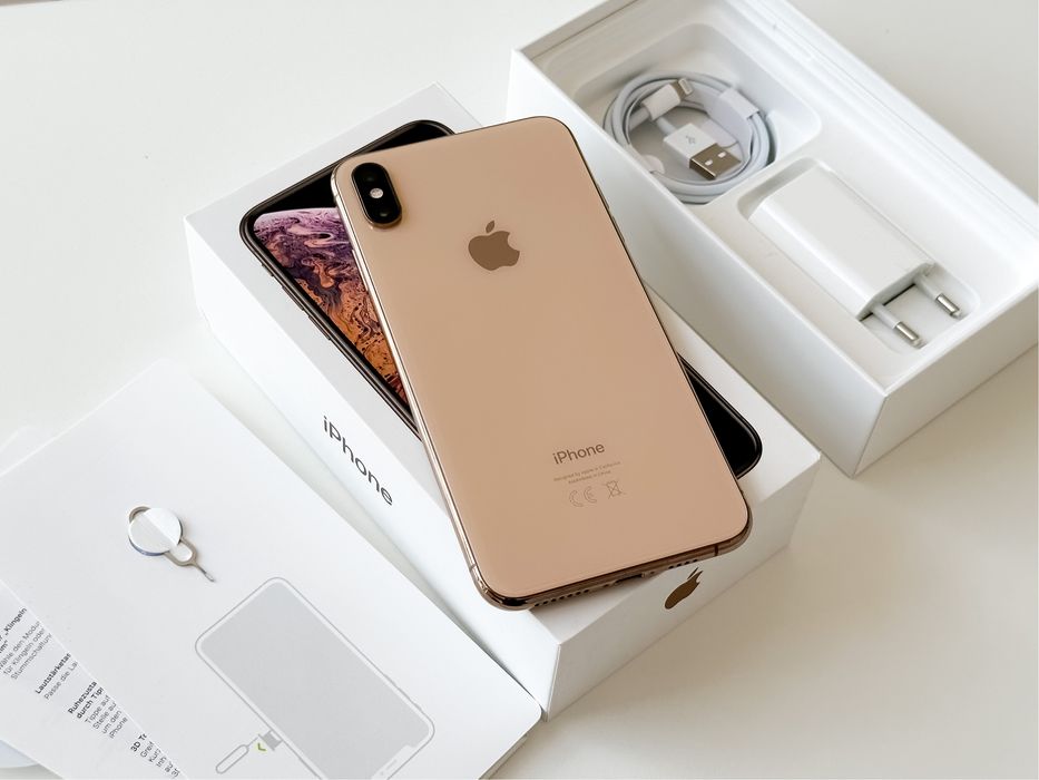 iPhone XS Max 256 GB Złota Perła Stan nowego Gwarancja