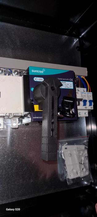 АВР 100А 380 В для генератора з авто запуском