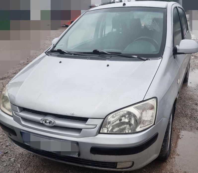 maska Hyundai Getz zderzak lampa błotnik i inne