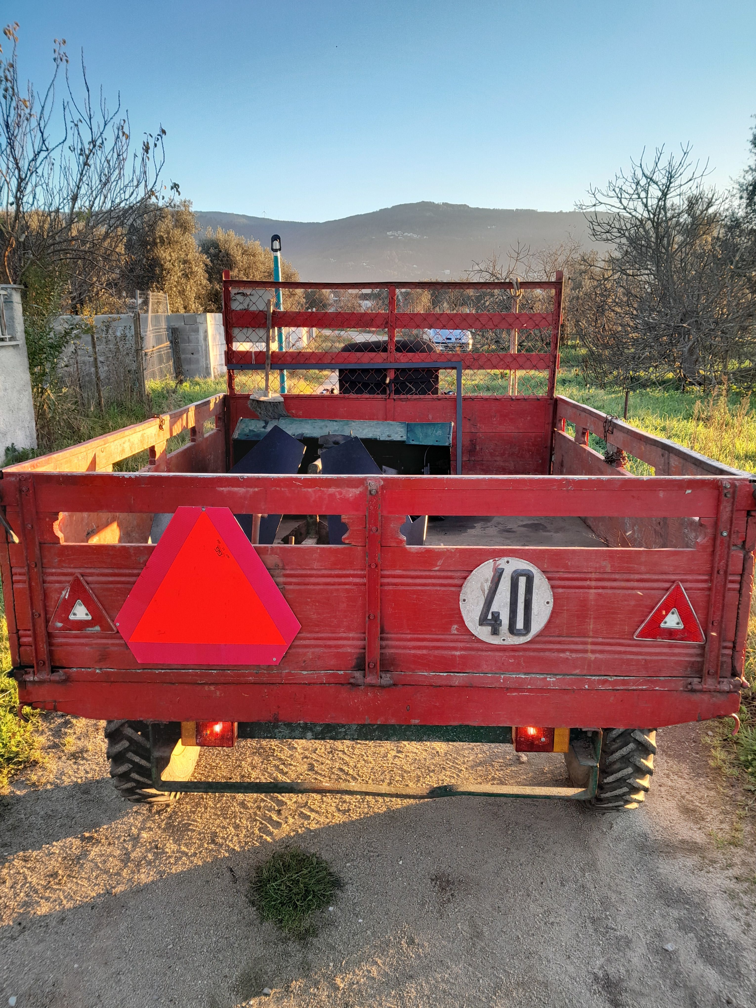 Motocultivador Rotex 16cv c/ reboque, fresa e charrua