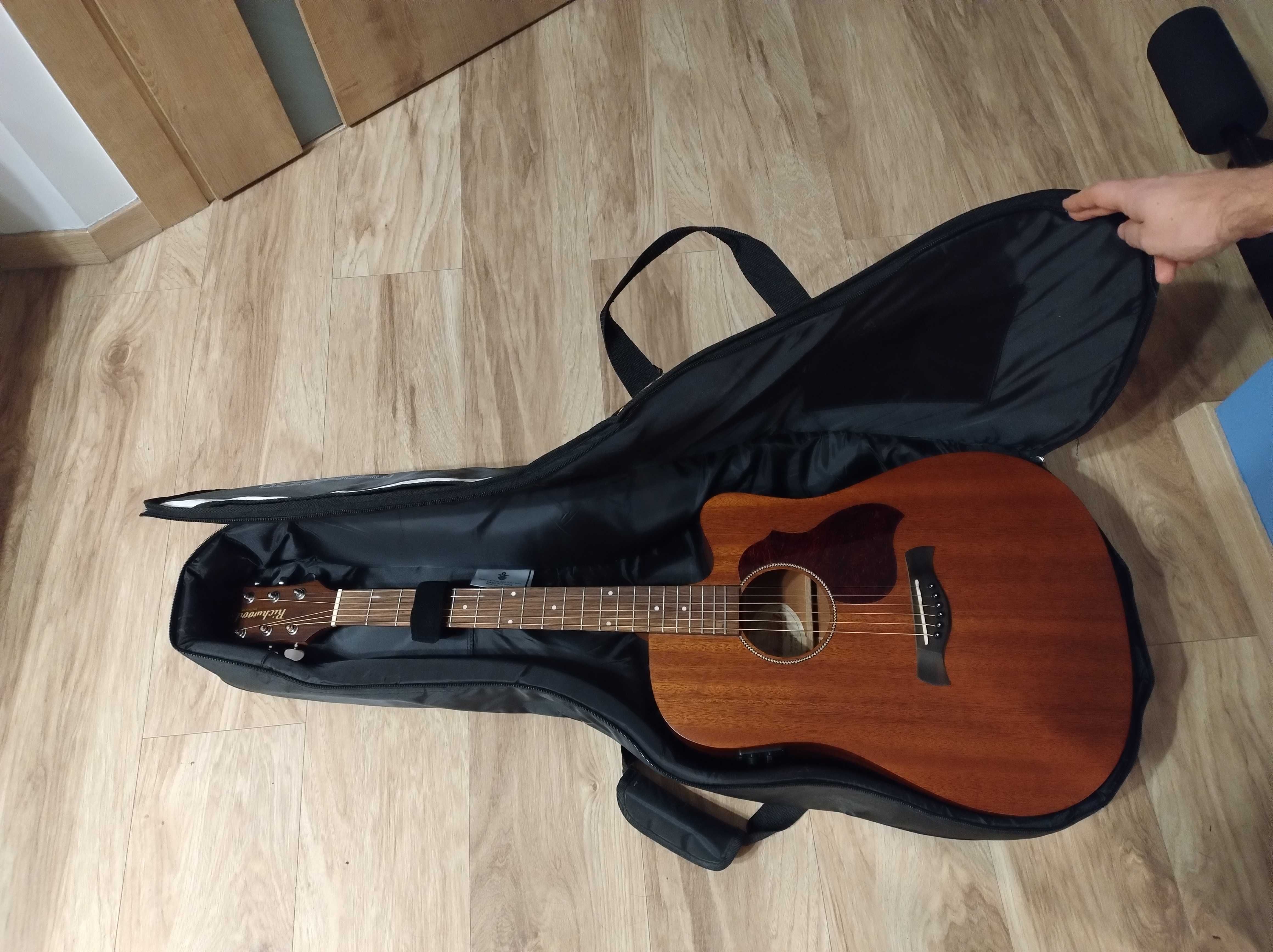 Gitara elektro-akustyczna Richwood Master series D-50-CE + pokrowiec