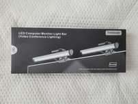 2 lampy LED do oświetlania monitora oraz/lub klawiatury