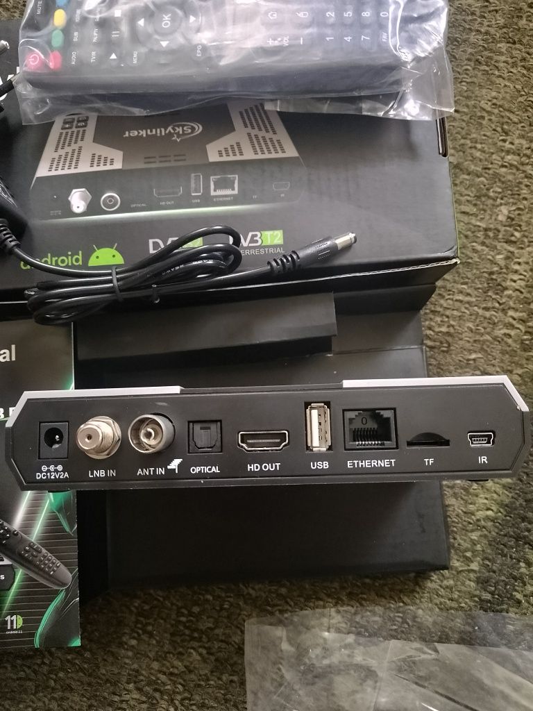 Skуlіnkеr Z8 Plus: ОТТ+DVB-S2+Т2 4K - Hуbrіd Smart ТV BОХ, Android 11