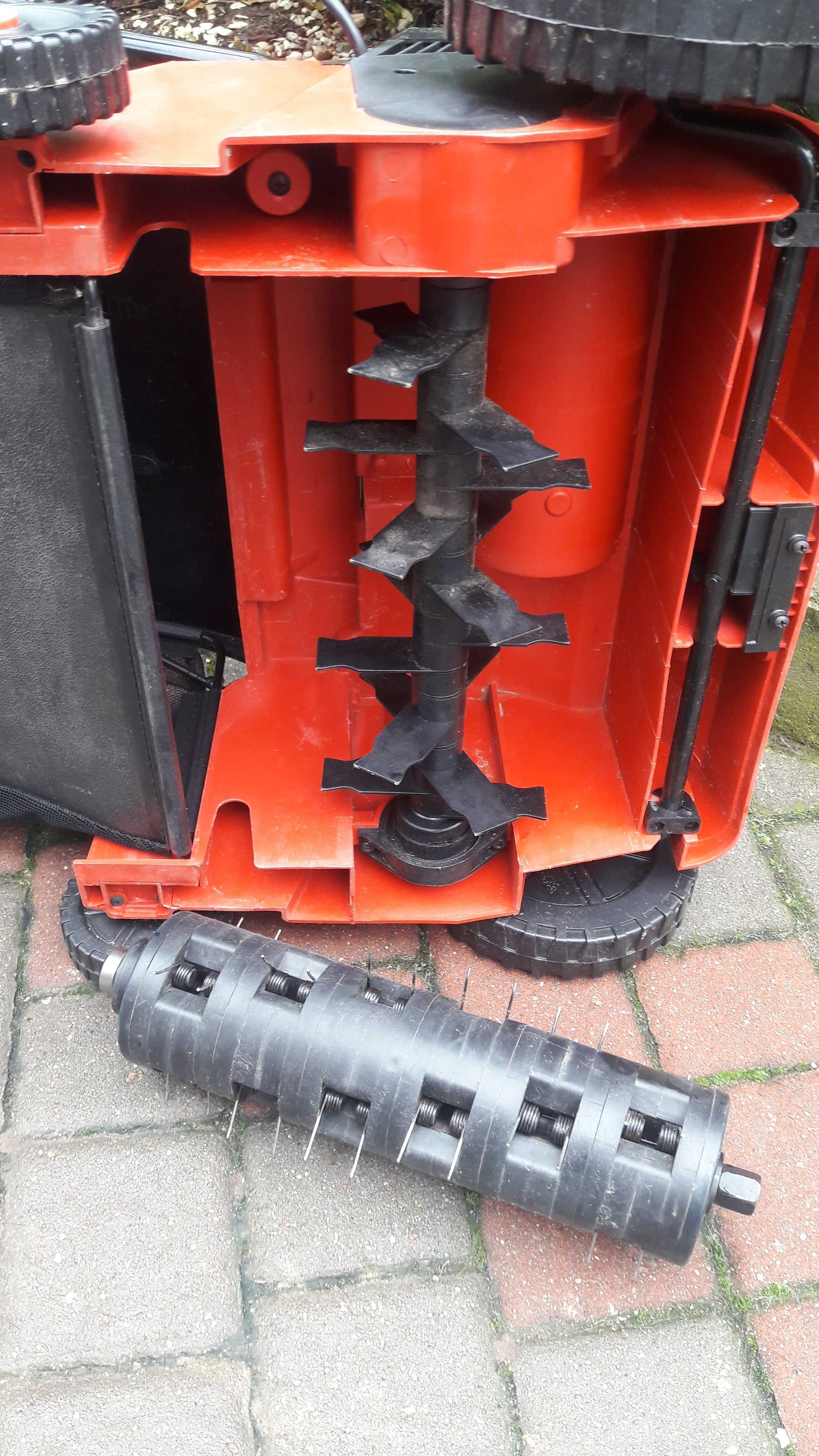 Wertykulator Matrix LSR  1400W 32cm 2 wałki oraz KOSZ FV