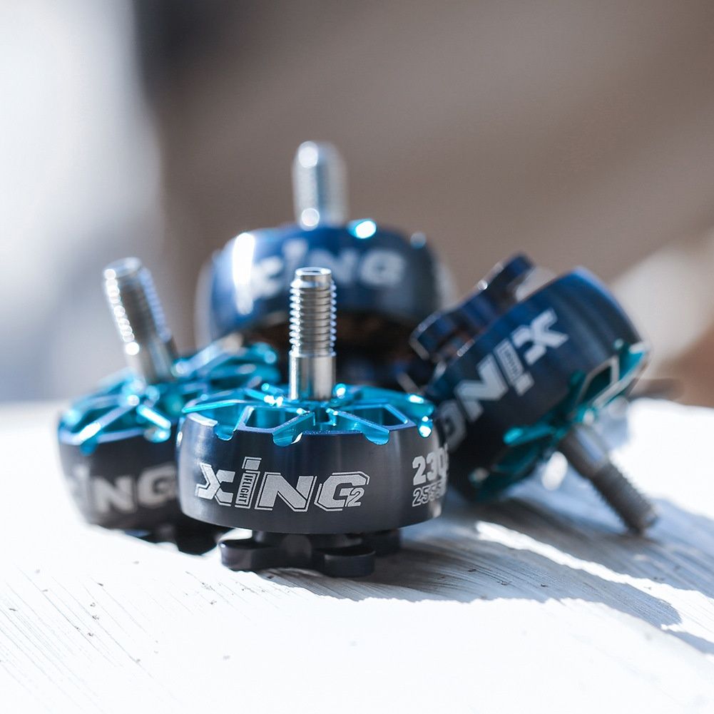 Моторы 4 шт. для  Fpv 5" дрона  Xing 2.  2207-1855kv.2306-1755kv.2306\