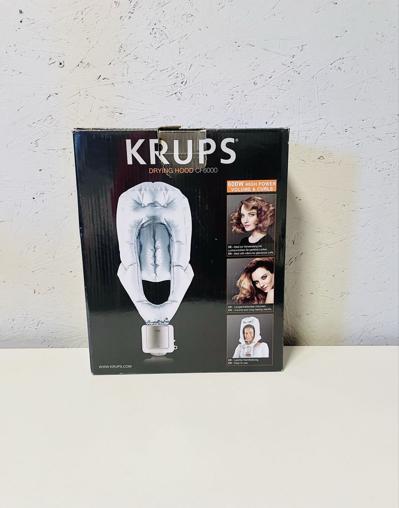Suszarka do włosów Krups kapturowa