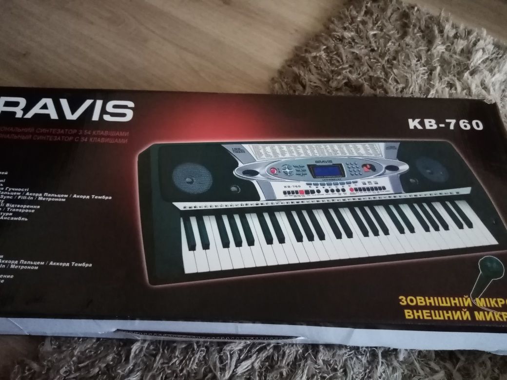 Синтезатор bravis kb-760