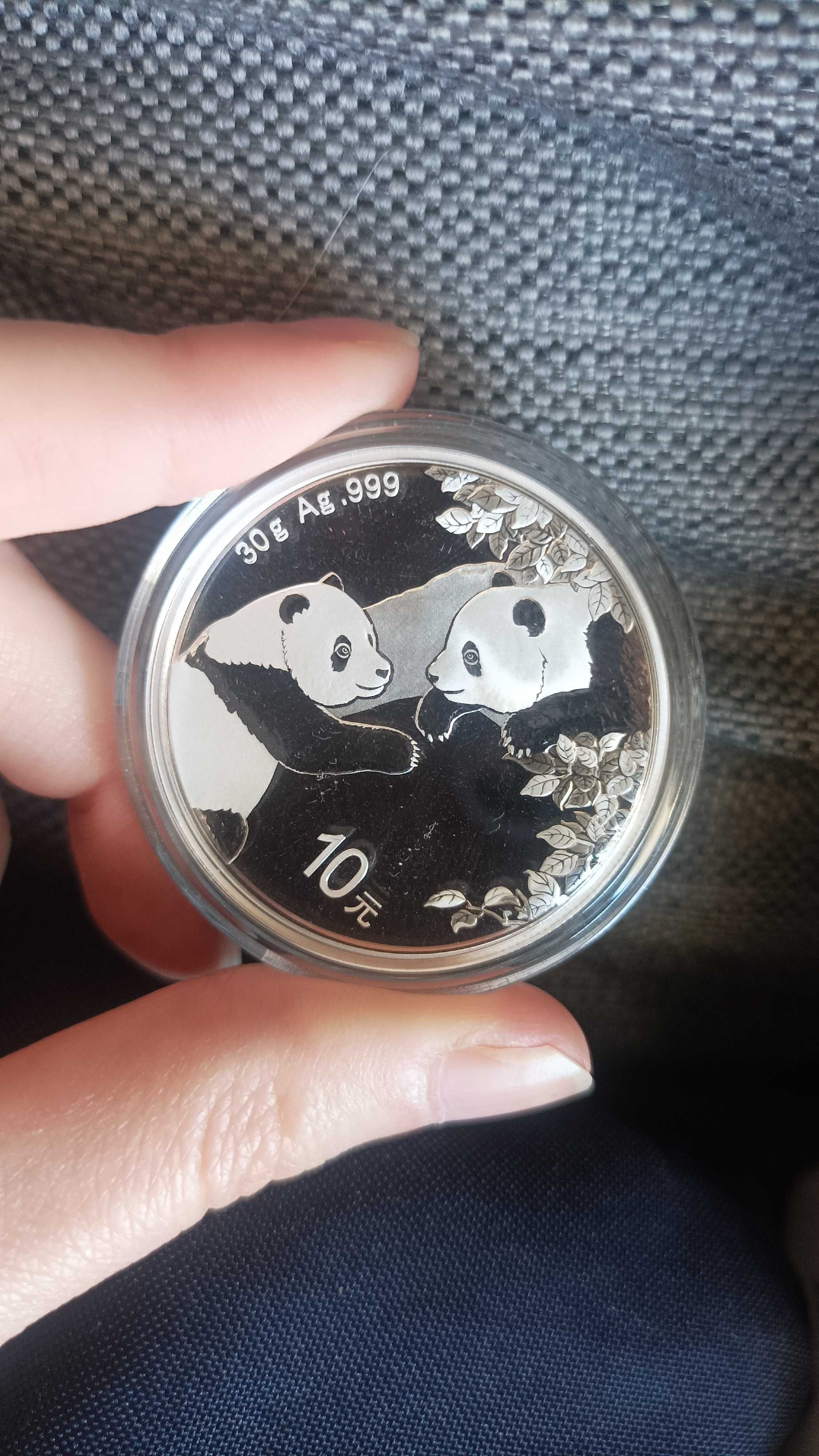 Srebrna moneta 2023 panda