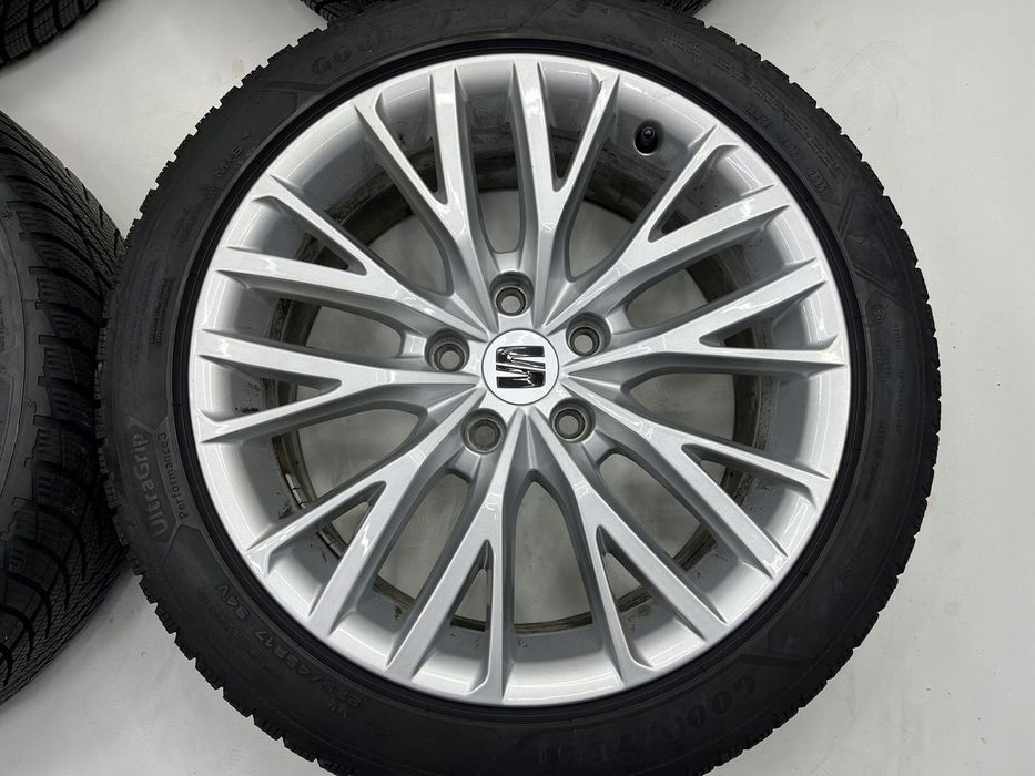 seat leon 4 iv 5fa felgi koła zimowe 7.5jx17 et46 5x112 225/45/17 xl