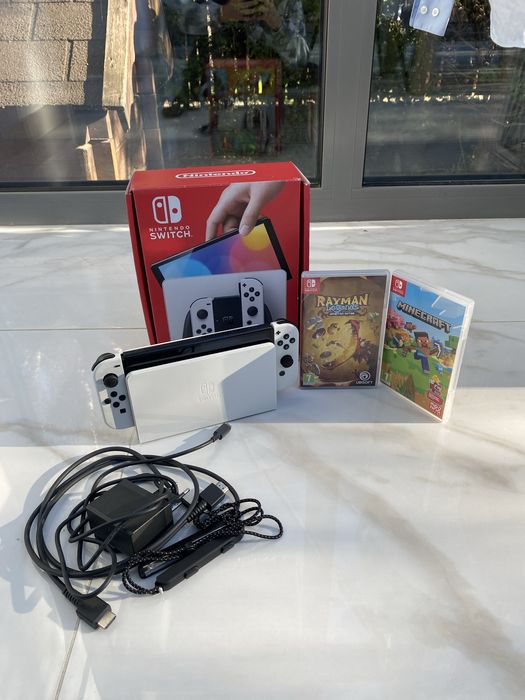 Nintendo Switch Oled  Okazja  *cały komplet*