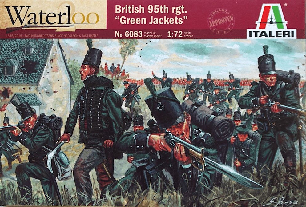 Italeri 6083 British 95th rgt Green Jackets