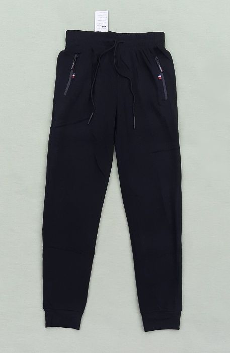 Spodnie Dresowe Ocieplane Męskie Czarne rozmiar 2XL/3XL